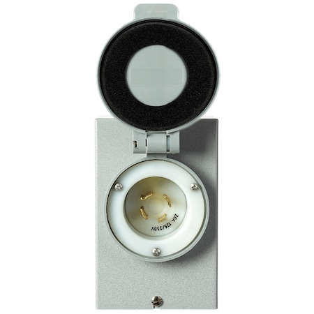 Reliance Controls Power Inlet Box, 120/250V AC, 20A PB-20